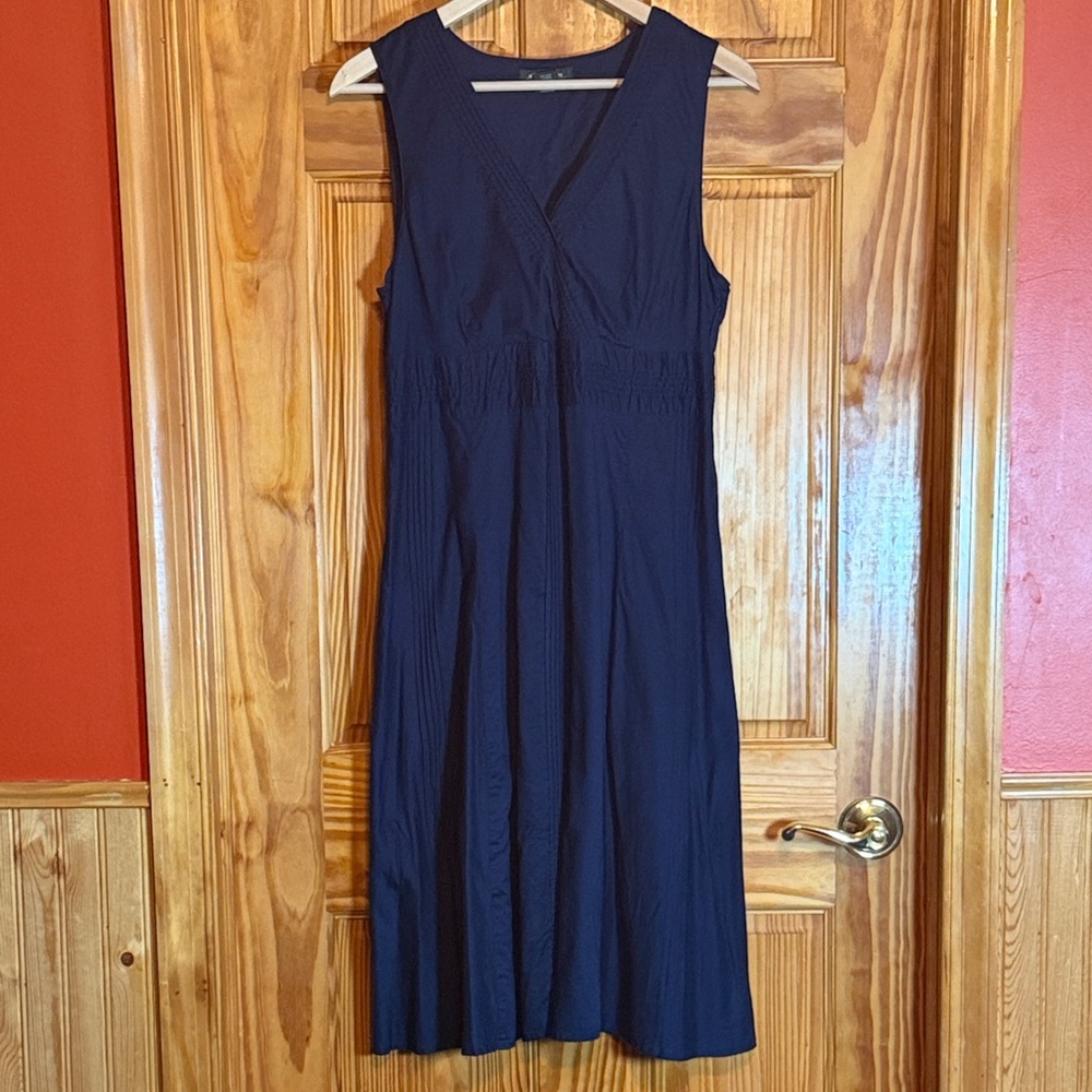 Eddie Bauer Deep Blue Midi Dress